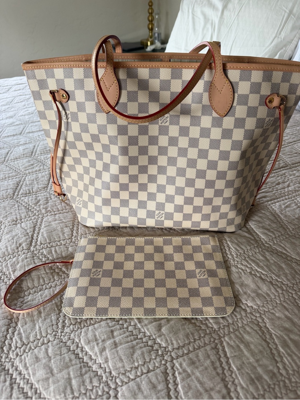 Inspired tote and pouch